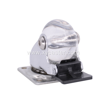 1.5 inch brake PU office chair caster wheels